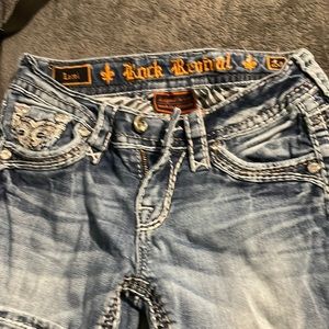 Low rise rock revival skinny jeans Leni size 24